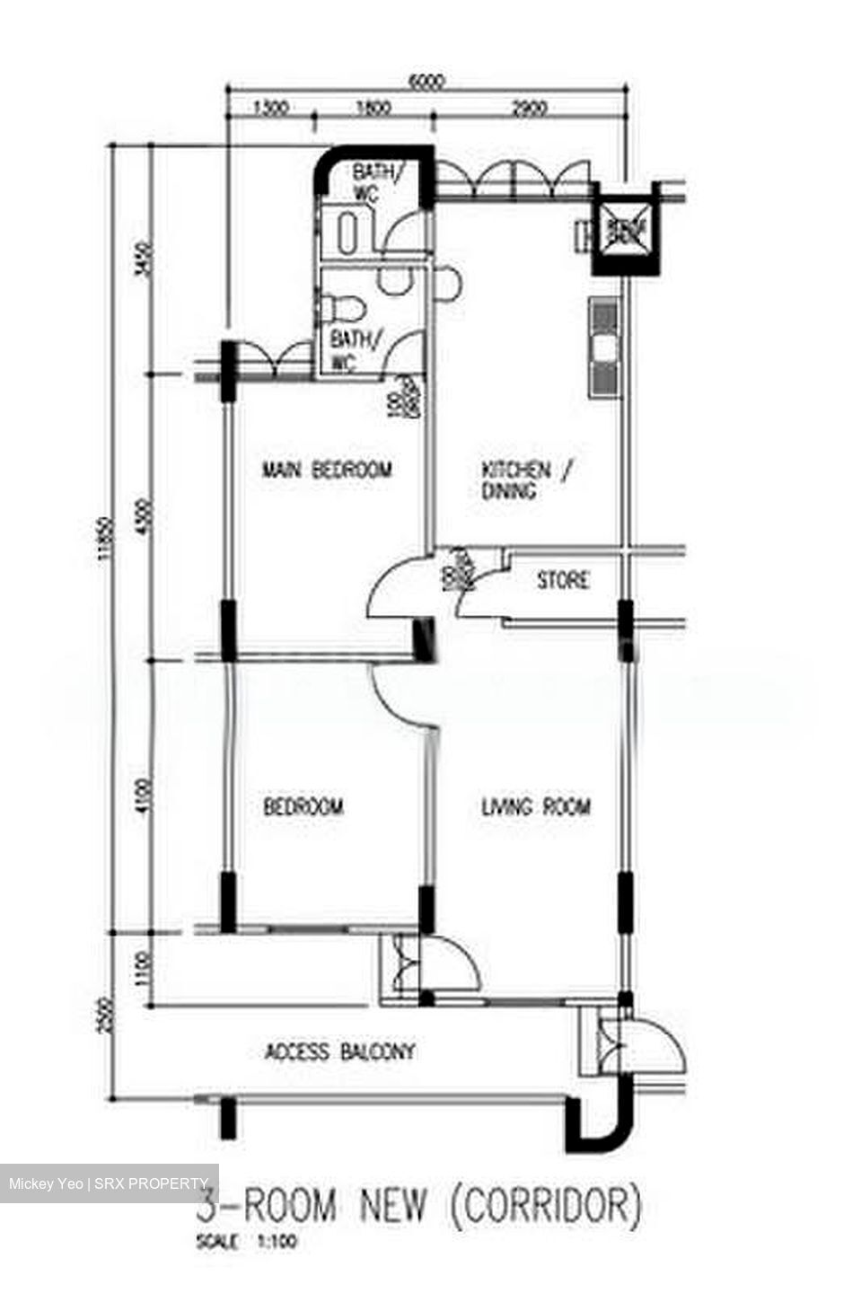 Blk 539 Bedok North Street 3 (Bedok), HDB 3 Rooms #586279231